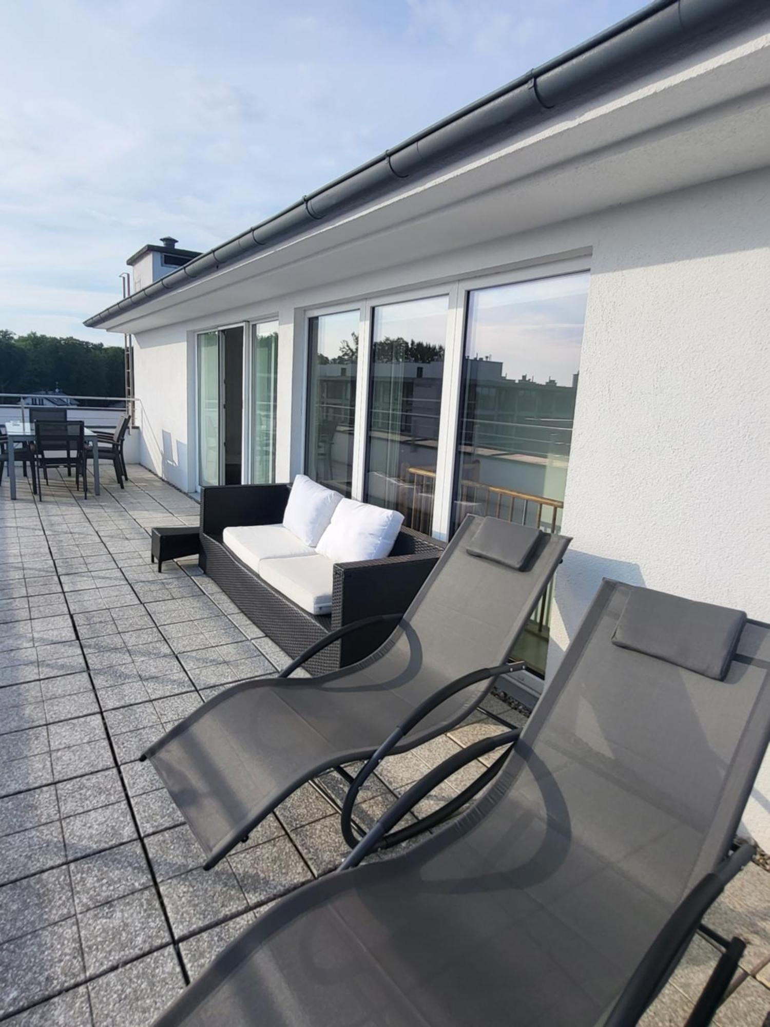 Apartament 90m2² z tarasem widokowym 350m do morza Kołobrzeg Exterior foto